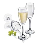 Libbey Catawba Flute, Set of 4