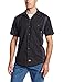 Dickies Occupational Workwear LS524BKCH 4XL Polyester/Cotton Men's Short Sleeve Industrial Color Block Shirt, 4X-Large, Black/Dark Charcoal