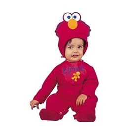 Elmo Sesame Street Baby Infant Costume Child Size 3-12 Months