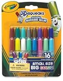 Crayola Pip-Squeaks Washable Glitter Glue Set - Pip-Squeaks Washable Glitter Glue, Set of 16