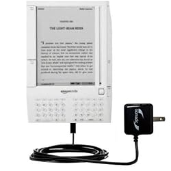 Rapid Wall Home AC Charger for the Amazon Kindle (1st Generation) - uses Gomadic TipExchange Technology