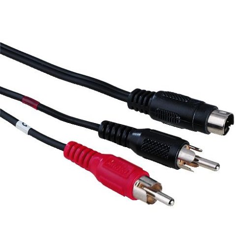 Hama Video-Kabel 4-pol. S-VHS-St. (Hosiden) - 2 Cinch-St. Preisvergleich