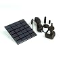 Instapark 5 Head Solar Pump Garden Fountain Pond Water Feature