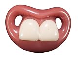 Billy Bob Two Front Teeth Baby Pacifier, Pink Lips