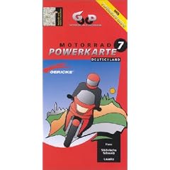 Motorrad Powerkarten Deutschland, Tl.7, Harz, S�chsische Schweiz, Lausitz
