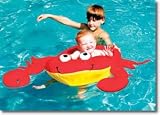 FamilyPoolFun Aqua Lobster Baby Seat