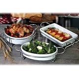SIX PIECE PORCELAIN BUFFET SET