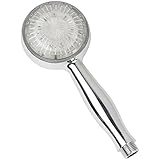 Temperature controlled Color Changing LED hand showerhead
