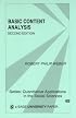 Basic Content Analysis (Quantitative Applications in the Social Sciences)