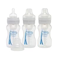 Dr. Brown's BPA Free Polypropylene Natural Flow Wide Neck Bottle 8 oz