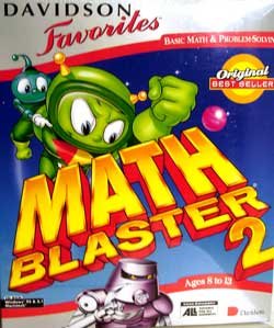 Davidson Favorites Math Blaster 2 ages 8-13