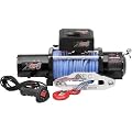Smittybilt 98281 XRC 8 Comp Series Black Winch with Synthetic Rope and Aluminum Fairlead
