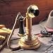 Wooden Touchtone Replica Candlestick Phone