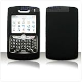 BLACK SILICONE SKIN COVER RUBBER SOFT CASE for RIM BLACKBERRY 8800 / 8830