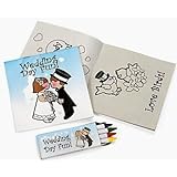 Children's Wedding Activity Sets (12 Count)/Toys/Reception Activity/Coloring Book