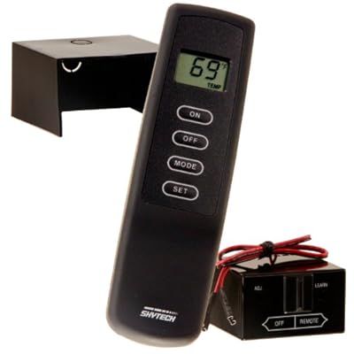 Skytech SKY-CON TH Fireplace Remote Control with Thermostat for Latching Solenoid Gas Valves