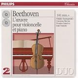 Beethoven : L'oeuvre pour violoncelle et piano (Coffret 2 CD)par Mstislav Rostropovich