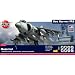 Airfix A50017 Royal Navy BAe Sea Harrier FA.2 1:72 Scale Military Aircraft Diorama Gift Set including paint glue & brushes