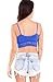 Women Floral Lace Pinched Padded Bralette, Multiple Colors Available