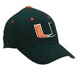 NCAA Miami Youth One-Fit Hat, Green