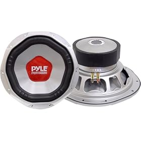 PYLE PLPN W10 10+ Pentagon Shaped Subwoofer Driver PYLE PLPN-W10 10+ Pentagon Shaped Subwoofer Driver