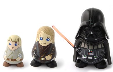 Childrens Toyshop  Toys : Star Wars Chubbies - Darth Vader