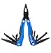 Torero TRL1 Multi-Tools Pliers with Black Oxide Finish, 14- in-1 tools , Full-Size 2.6-inch 420 Steel Blade, 6.1-inch Handle , Sliver Blue Available