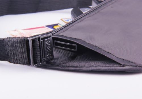 Durable Lightweight Personal Travel Pouch (black)