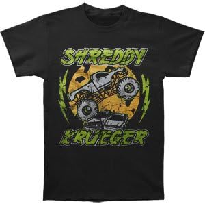 Shreddy Krueger Men's Truck T-shirt Small Black