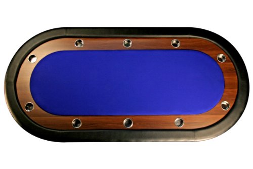 Ultimate Poker Table in Blue Velveteen By BBO Poker Tables