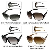 Gucci - Gucci Oversize Sunglasses 2948/S: Honey Transparent/Brown Gradient