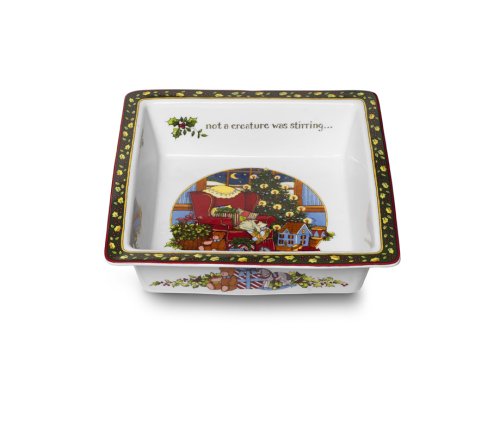 Portmeirion A Christmas Story Square Baker Dish 10''