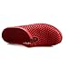 Aleader Unisex Garden Sandal Clog Shoes Red 10 B(M) US Womens / 8.5 D(M) US Mens