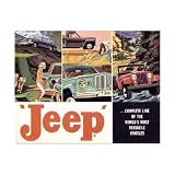 1962 JEEP Sales Brochure Literature Book Piece by Jeep