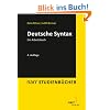 Deutsche Syntax. Ein Arbeitsbuch