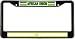 African Union Flag Black License Plate Frame Metal Holder