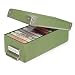 Cardboard Pencil Box (Sage) (3 1/4
