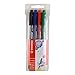 Stabilo PointMax Fineliner Nylon-tip Pen, Basic Colors, 0.8 mm - 4 Pen Set