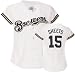 Ben Sheets Majestic Replica Milwaukee Brewers Women's Jersey - Large