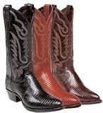 Justin Genuine Iquana Lizard Cowboy Boots