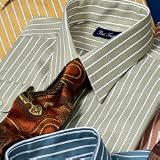 Trim Fit Shadow Stripe Dress Shirt