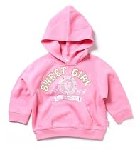 Sweet and Soft Baby Sweet Girl Athletics Long Sleeve Hooded Sweatshirt, 24 months, Pink