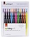 KINGART 315-24 Set, Soft Core, Pre-Sharpened, Art Coloring Woodless Watercolor Pencils, Multi
