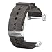 Suunto Core Lederarmband mit Buegeln, schwarz