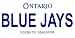 LP-2101 Toronto Canada Province Background License Plates- Blue Jays