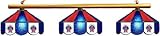 Los Angeles Angels of Anaheim Pool Table Light - Stained Glass Shades