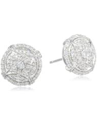 Badgley Mischka Fine Jewelry White Diamond Stud Earrings