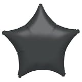 Black 18" Star Mylar Balloon