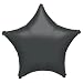 Black 18" Star Mylar Balloon