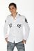 Mission Clothing Airforce Shield Western White Striped Shirt